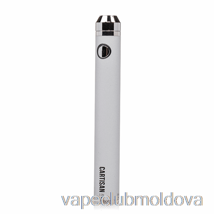 Vape Mod Cartisan Ego Spinner Twist 1300 510 Baterie Argintie